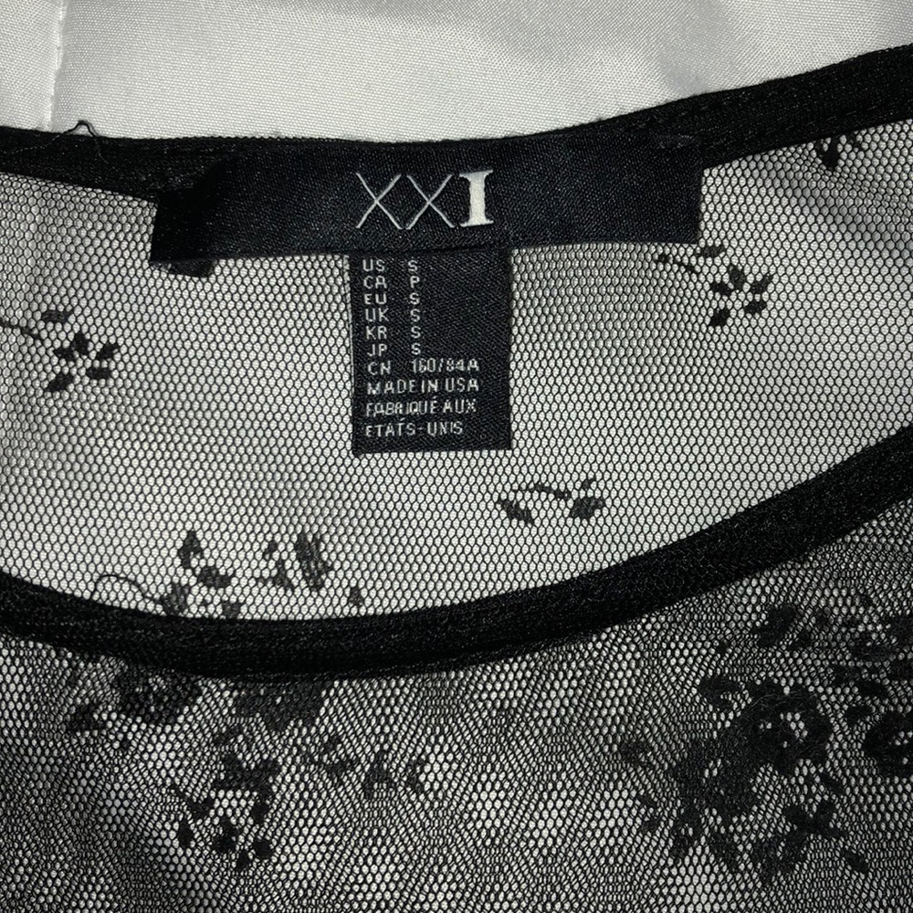Forever 21 black lace dress - Picture 5 of 6